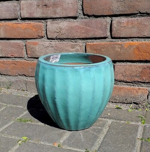 Donica Pumpkin zielony jadeit