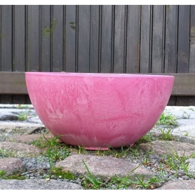 Doniczka ArtStone Fiona misa różowa