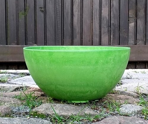 Doniczka ArtStone Fiona misa limonkowa