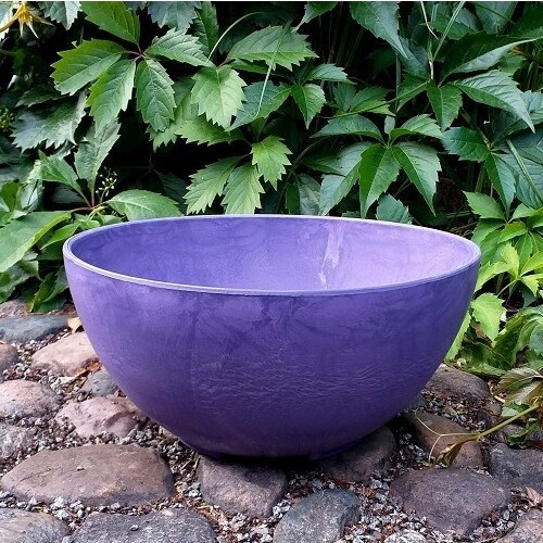 Doniczka ArtStone Fiona misa fioletowa