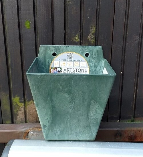 Doniczka ścienna ArtStone Ella zielona