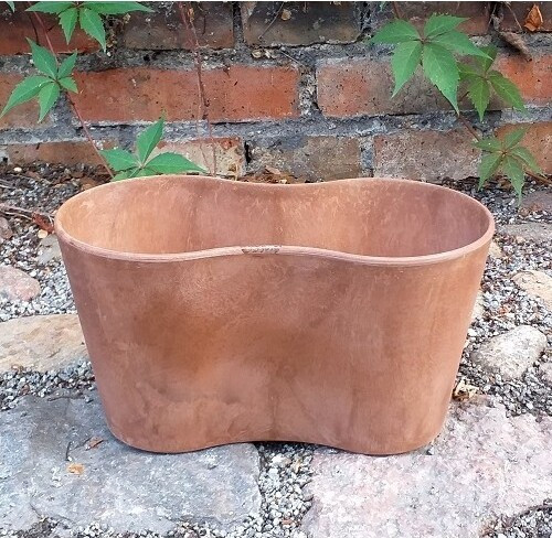 Doniczka ArtStone podwójna dąb