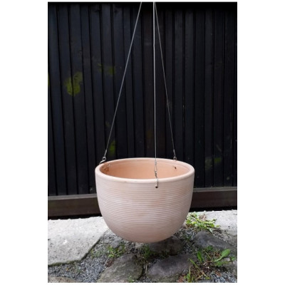 Doniczka wisząca terakota jasna