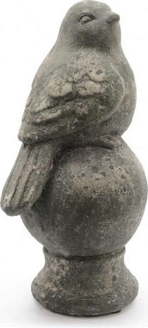 Figurka mały ptaszek na kuli