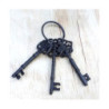 Ozdoba żeliwna Pęk Trzech Kluczy