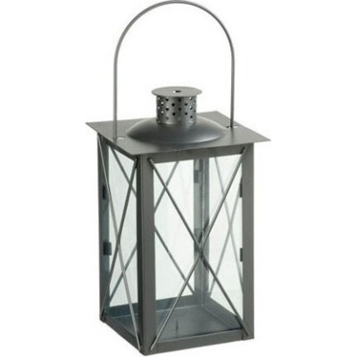 Latarnia grafitowa z metalu