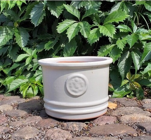 Donica Lilia Cylinder biała