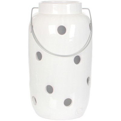 Lampion ceramiczny Camilio biały