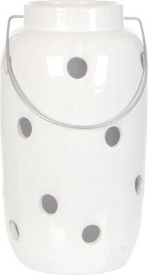 Lampion ceramiczny Camilio biały
