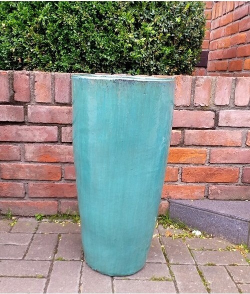 Wazon Sumba okrągły turkus