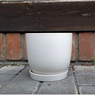 Donica Bao klasyczna biała mat