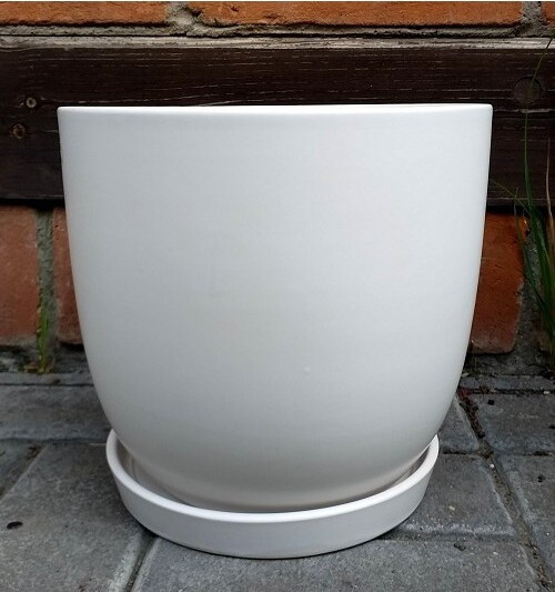 Donica Bao klasyczna biała mat