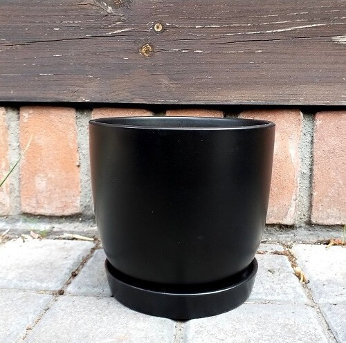 Donica Bao klasyczna czarny mat