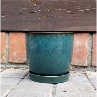 Donica Bao klasyczna turkus nakrapiana