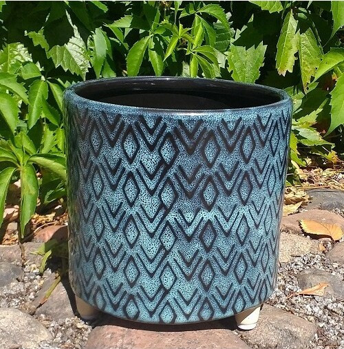 Doniczka Ingrid walec na nóżkach