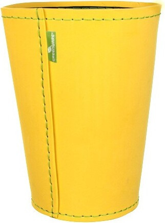 Super lekka doniczka palmówka z neoprenu żółta