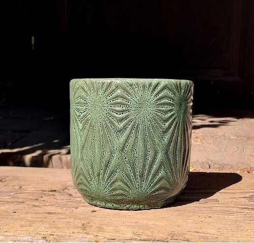 Doniczka Astrid zielona