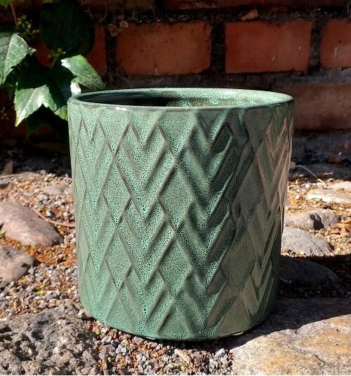 Doniczka Stella zielona