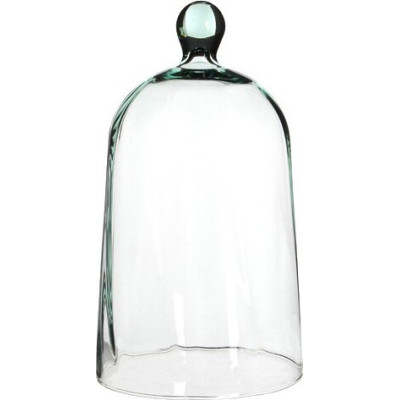 Duży szklany klosz bez podstawy