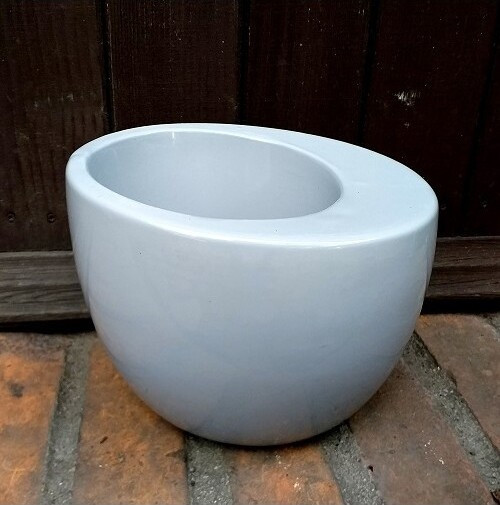 Osłonka do storczyka elipsa szara