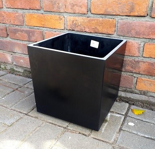 Donica Granit Kubi sześcian czarny