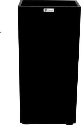 Donica Granit Kubi słupek czarna