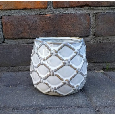 Doniczka Vintage Decor kremowa