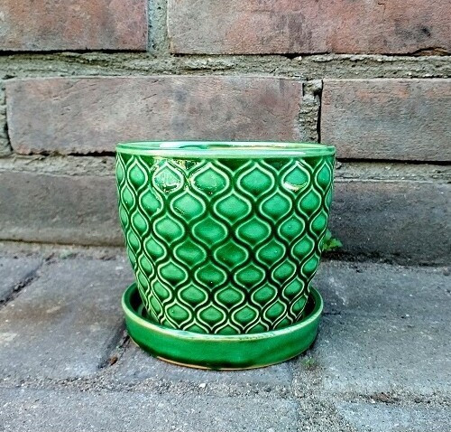 Doniczka Vintage Marocco zielona