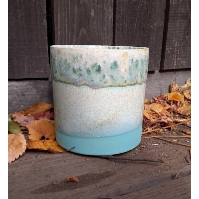 Doniczka walec Lazurowe Wybrzeże