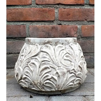 Doniczka Casa Creme Liść