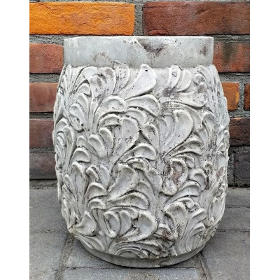 Doniczka Casa Creme Liść wazon