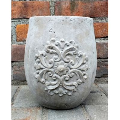 Doniczka Casa Creme Decor wysoka pękata