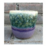 Doniczka Dik fioletowo-zielona