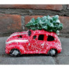 Samochód z choinką
