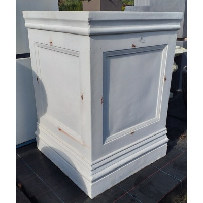 Postument Wenecki Decor biały duży