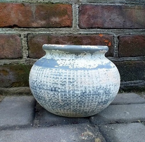 Doniczka Antyk waza niska