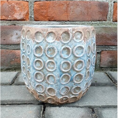 Doniczka Diego błękitna