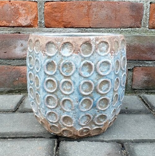 Doniczka Diego błękitna