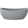 Donica Wave Globe Jardiniere szary granit
