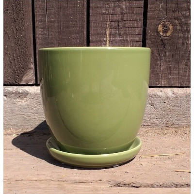 Doniczka klasyczna zielona