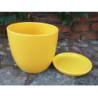Doniczka klasyczna żółta