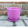 Doniczka klasyczna fioletowa