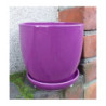 Doniczka klasyczna fioletowa