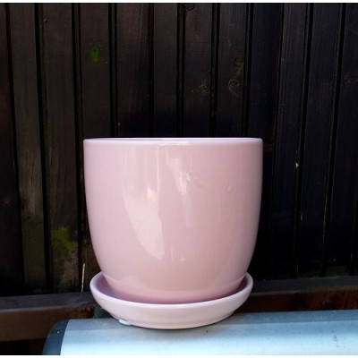 Doniczka klasyczna różowa