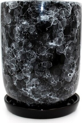 Donica Szalin mała czarny marmur