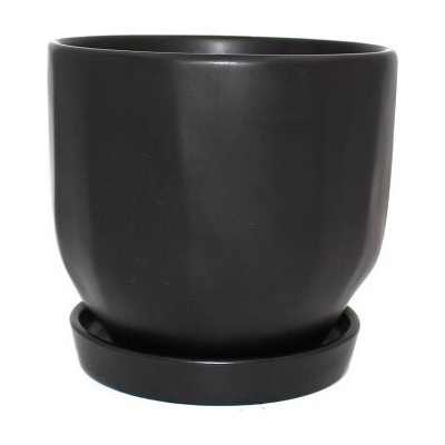 Donica Bao kanciasta czarny mat