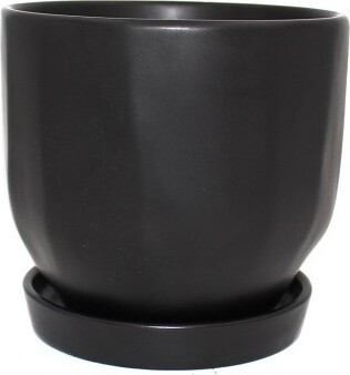 Donica Bao kanciasta czarny mat