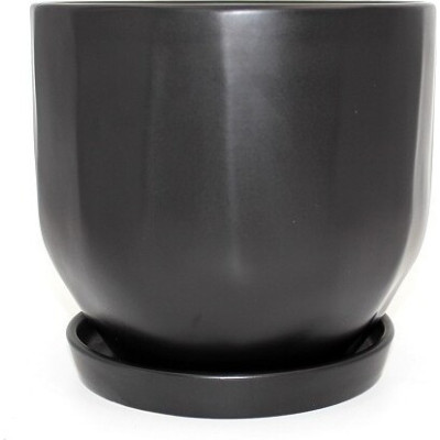 Donica Bao kanciasta czarny mat