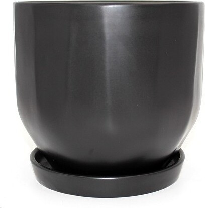 Donica Bao kanciasta czarny mat