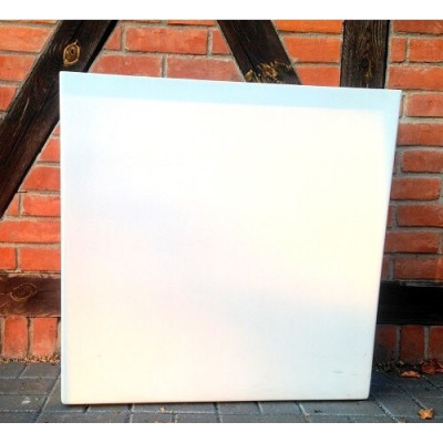 Donica z włókna szklanego biała ścianka